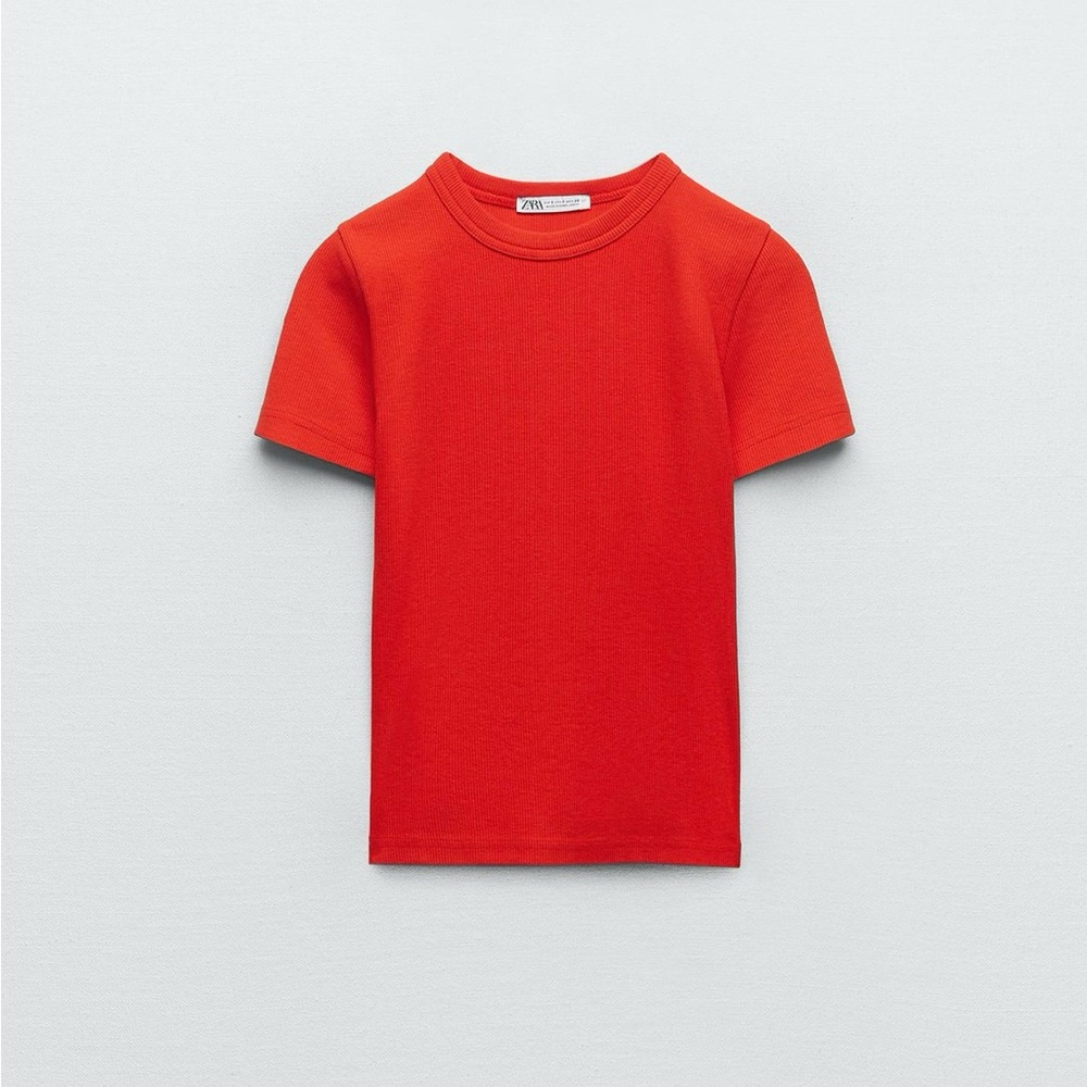 Zara Rib Tshirt
